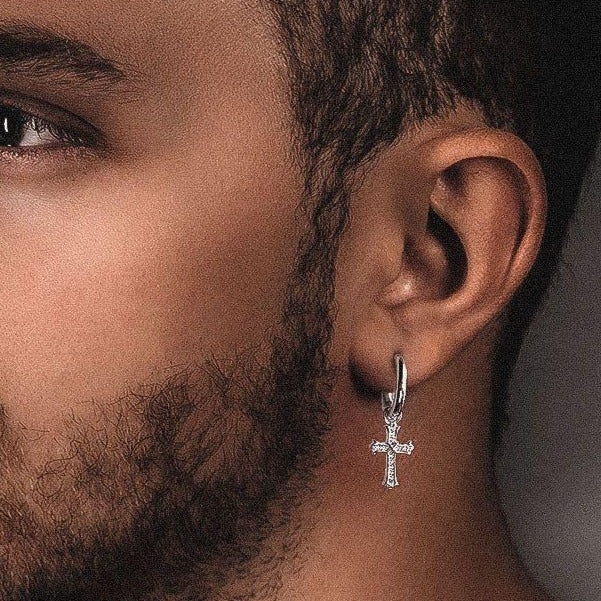 Adalia Diamond Cross Stud Earrings – RW Fine Jewelry